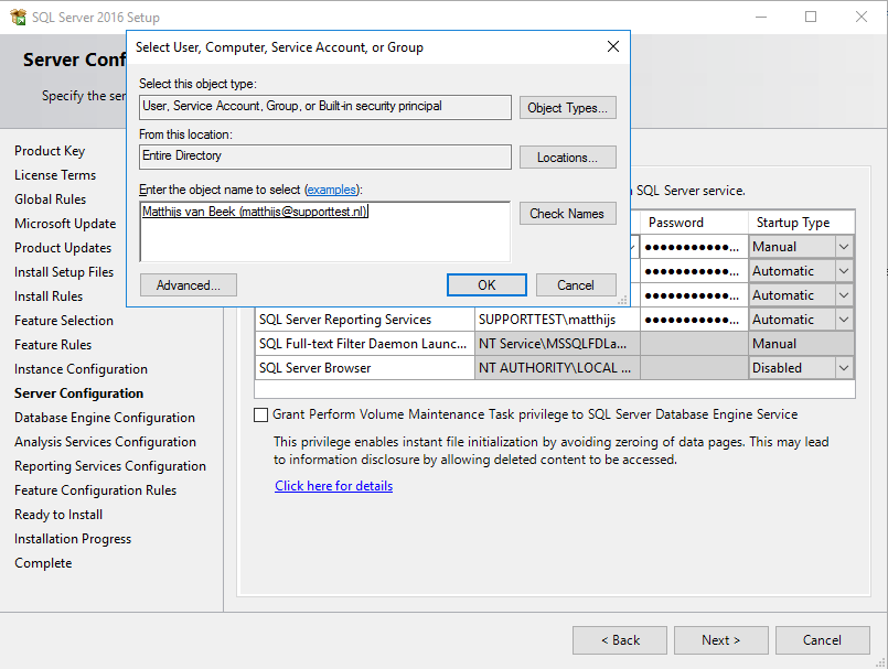 I want to install MS SQL Server on my Windows VPS | TransIP