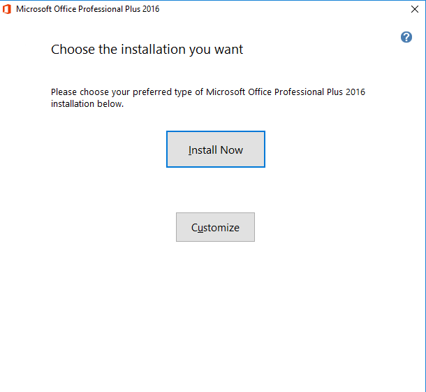 Installing Office 2016 in Windows Server - TransIP