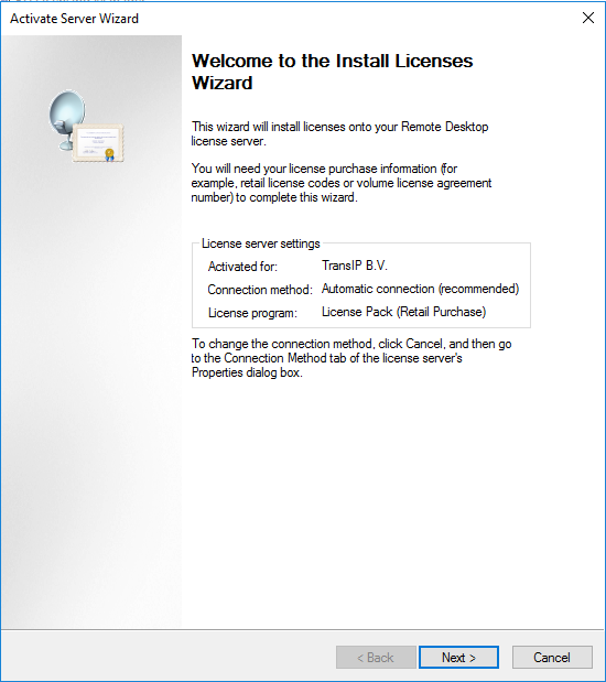 microsoft remote desktop license