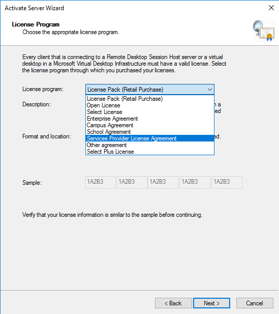 microsoft remote desktop services licensing price