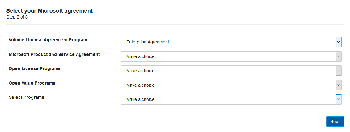 Select LM agreement