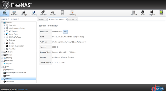 freenas big storage attaching