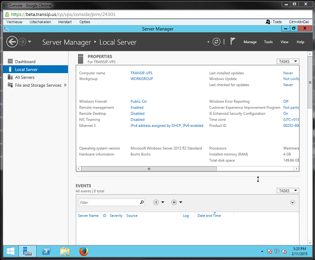 server 2012 server manager