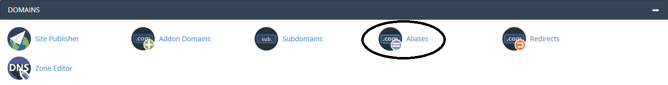 cpanel domain aliases