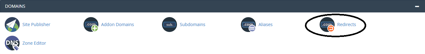 cpanel redirects