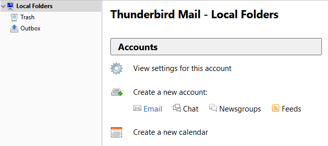 Create a new account