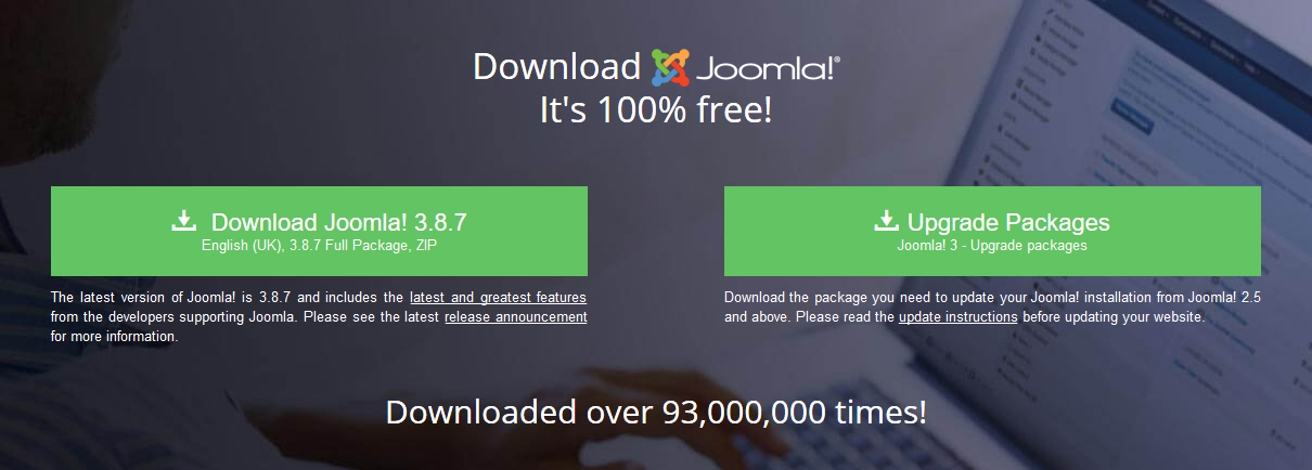 Joomla downloaden