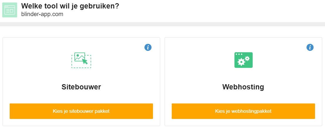afbeelding van sitebouwer of webhosting kiezen