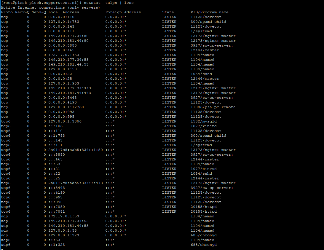 netstat overview