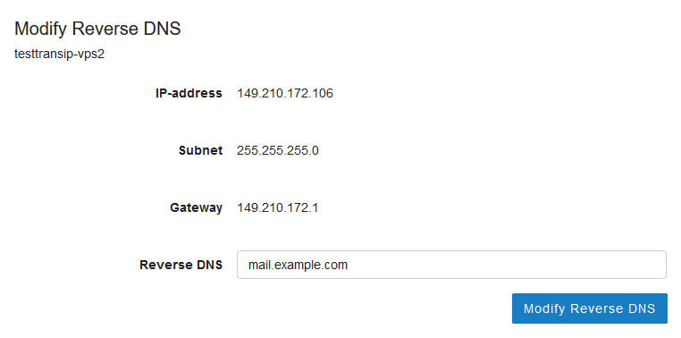 reverse dns example