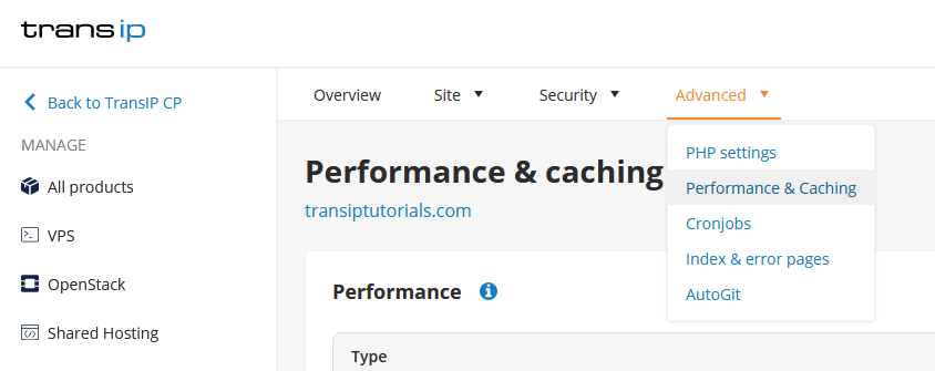 performance & caching