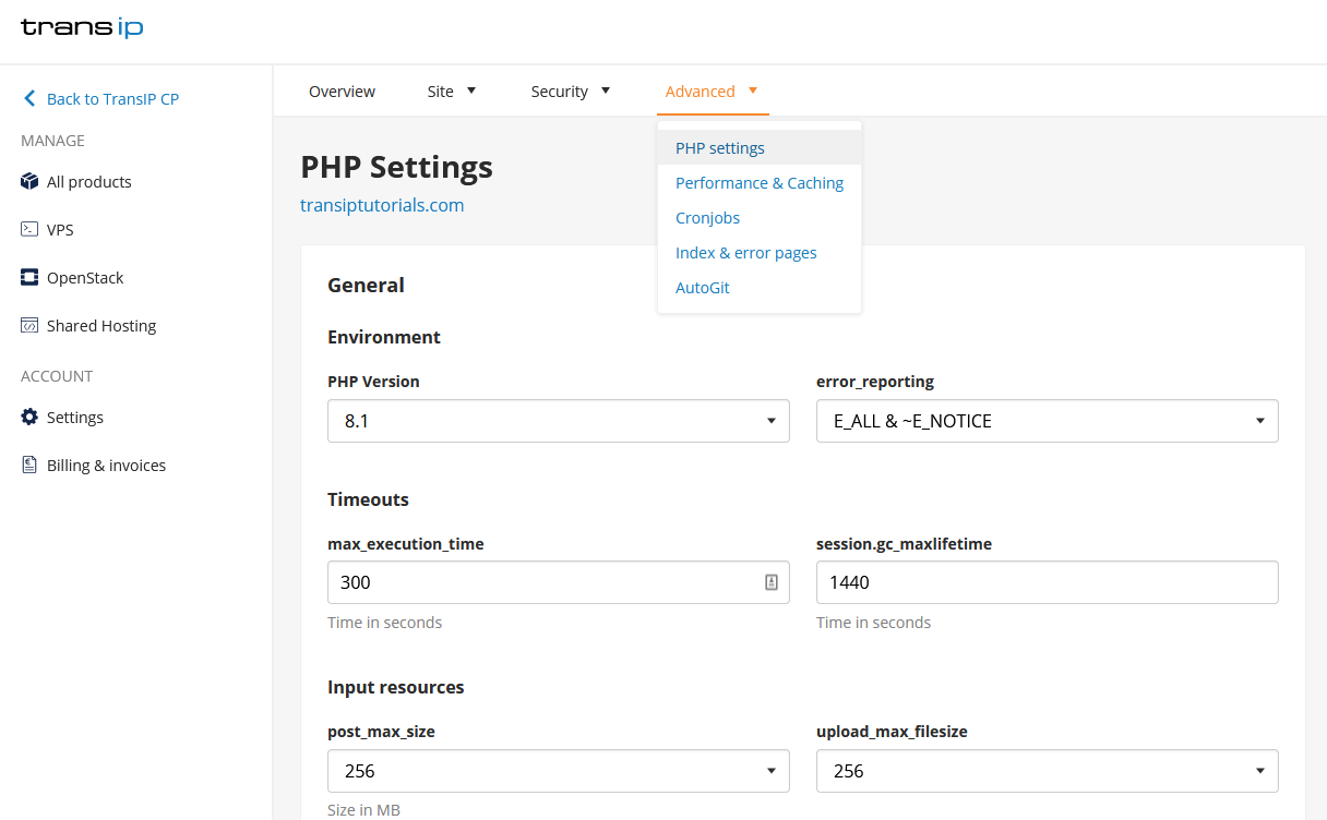 open the php settings and change the upload_max_filesize